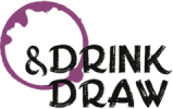 drink and draw logo